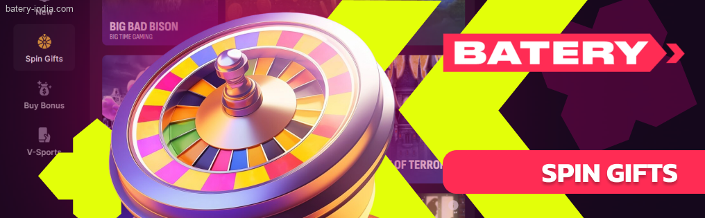 Batery Bet Spin Gifts deliver surprise rewards during the seemingly regular slot gameplay